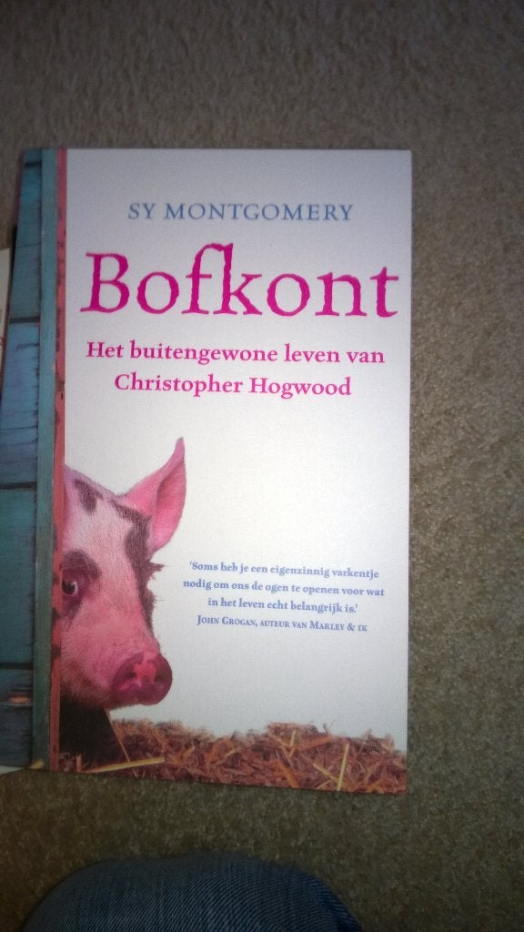 Boek - 556 - Bofkont - Sy Montgomery, Ophalen of Verzenden, Zo goed als nieuw
