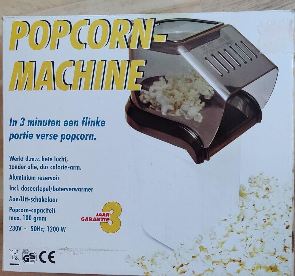 Popcornmachine, Ophalen, Zo goed als nieuw