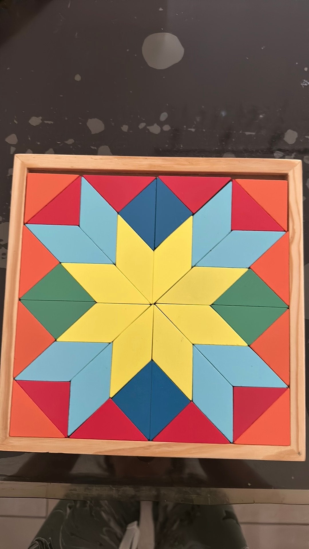 Houten puzzel mosaic, Ophalen, Nieuw