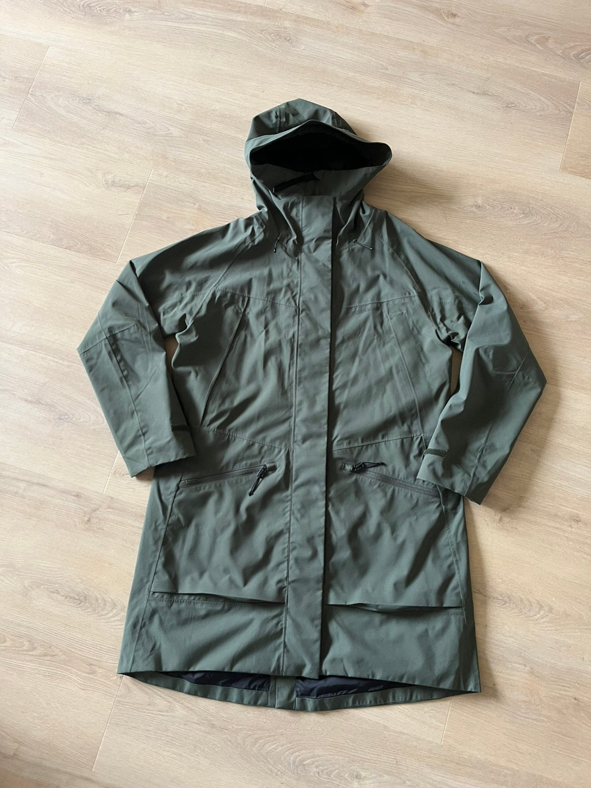 Dideriksons jas, type Ilma, maat 46, Ophalen of Verzenden, Nieuw, Maat 46/48 (XL) of groter, Groen
