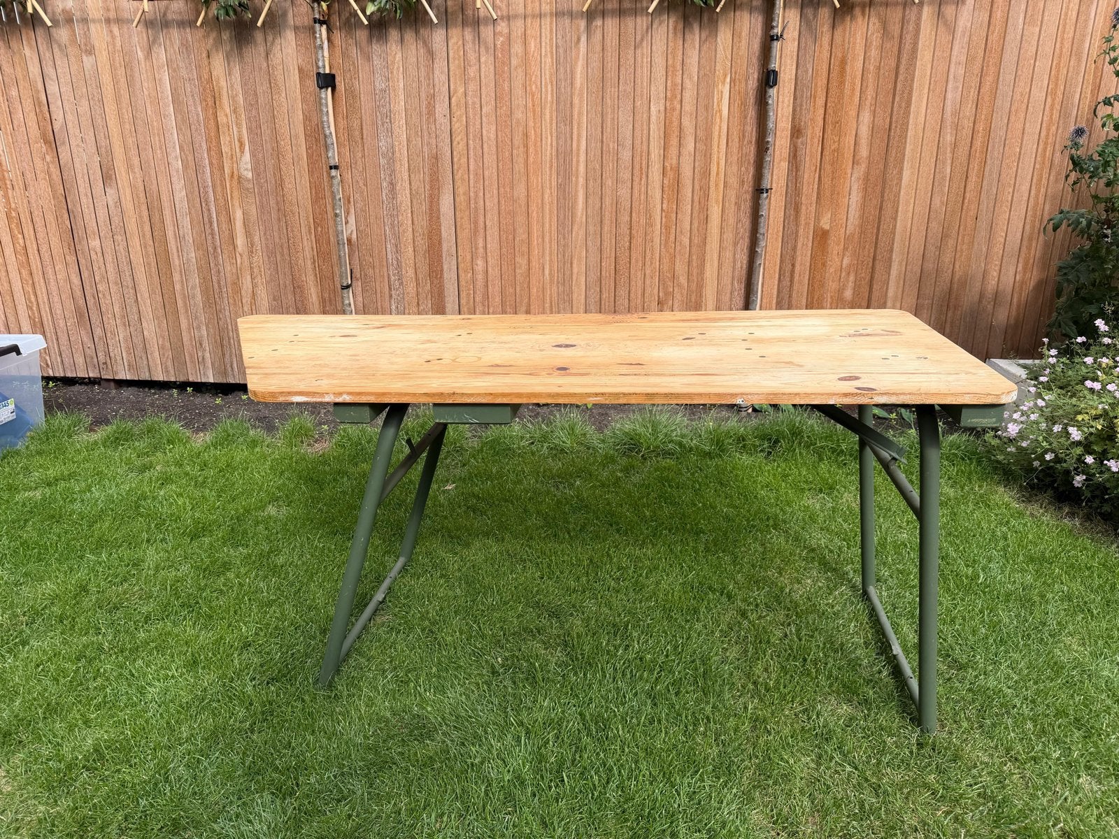 Legertafel opklapbaar, Ophalen, Gebruikt