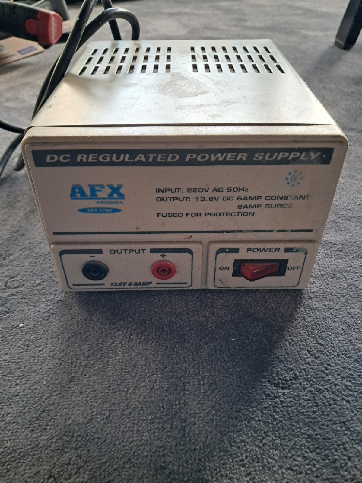AFX DC AFX-2792 Regulated Power Supply, Telecommunicatie, Ophalen of Verzenden, Gebruikt