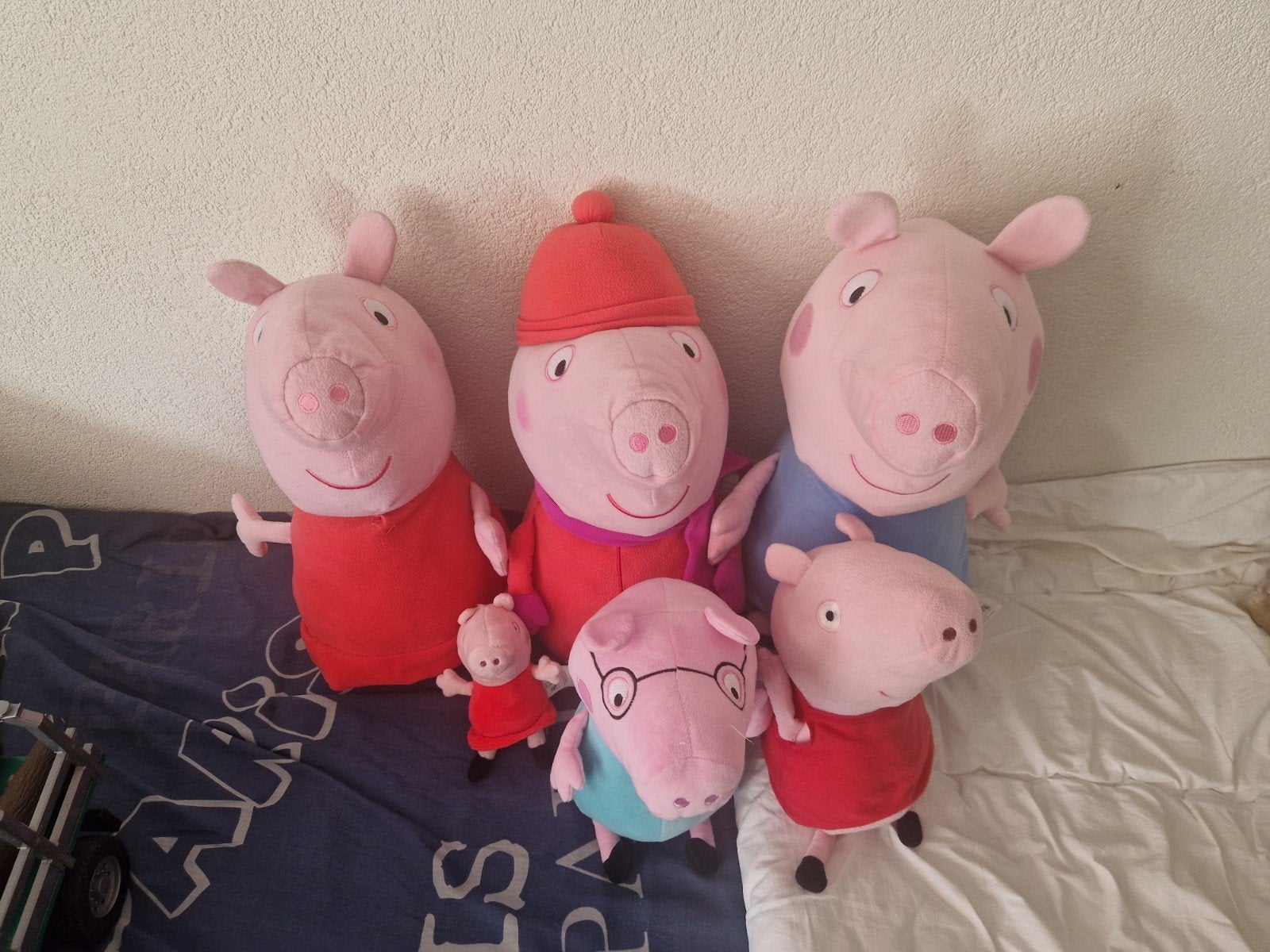 Peppa Pig Familie Knuffels - Complete Set, Ophalen of Verzenden, Zo goed als nieuw
