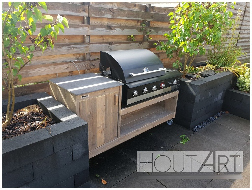 Buitenkeuken Boretti Ibrido / Ligorio top BSC enkel, Vrijstaand, Info@hout-art.nl, Nieuw, Ophalen of Verzenden
