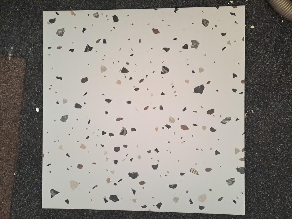 Terrazzo vloertegels 61x61, Ophalen, 60 cm of meer, Nieuw, Minder dan 5 m²
