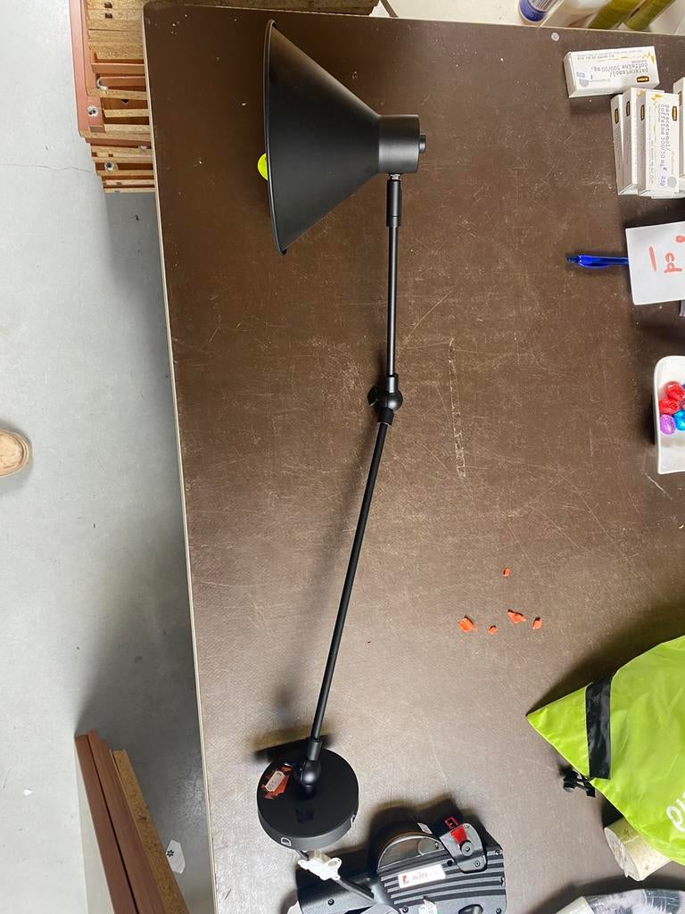 Wand lamp zwart, Ophalen, Zo goed als nieuw, Minder dan 50 cm