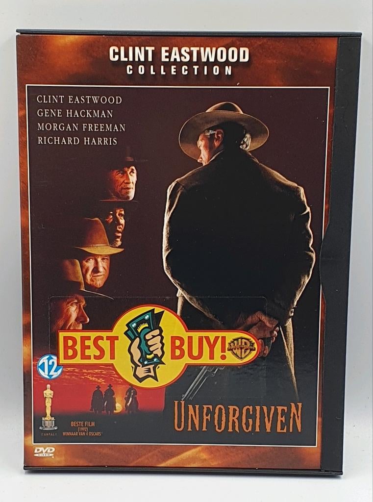 Te koop: Unforgiven - Clint Eastwood Collection DVD, Vanaf 12 jaar, Ophalen of Verzenden, Zo goed als nieuw, Actie