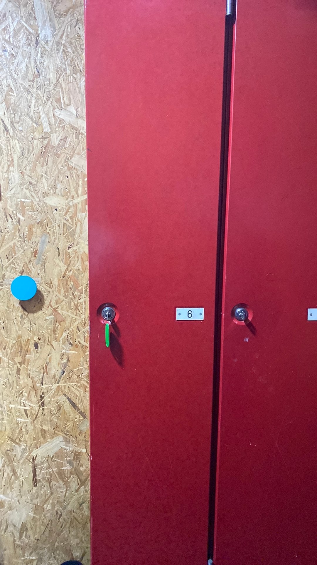 Lockerkast, Ophalen, Gebruikt