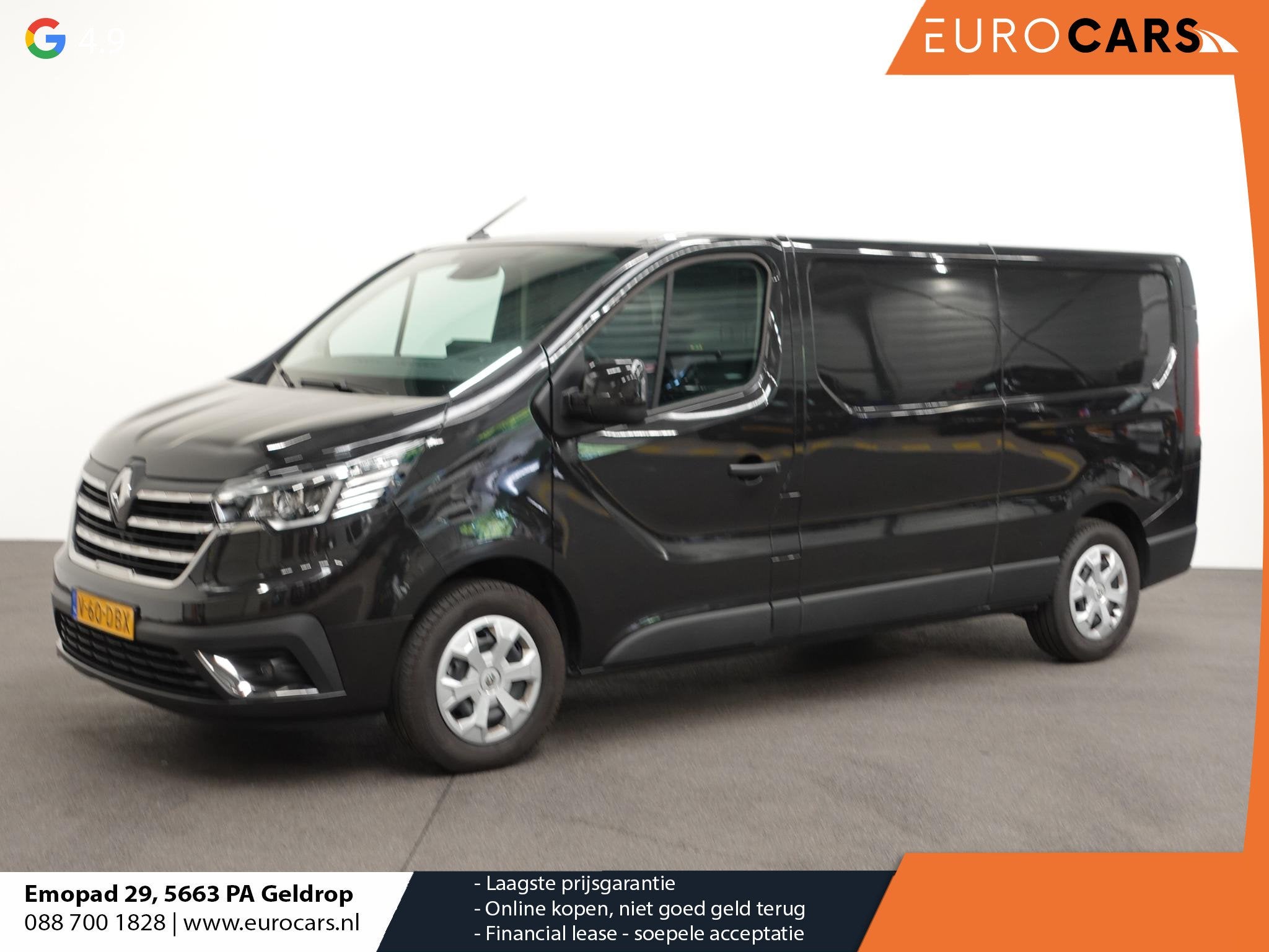 Renault Trafic 2.0 Blue dCi 150PK T30 L2H1 Advance Automaat, Auto's, Stof, Gebruikt, Euro 6, 4 cilinders