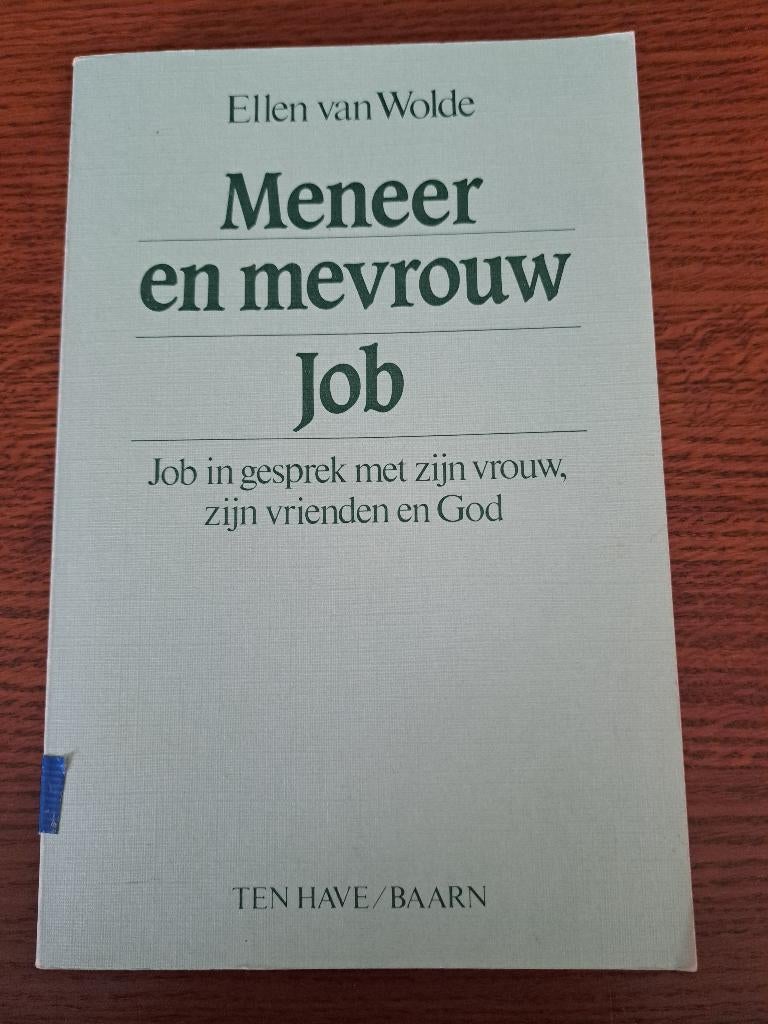 Ellen van Wolde – Job 1991 bijbelwetenschap, Boeken, Ophalen of Verzenden, Gelezen, Christendom | Katholiek
