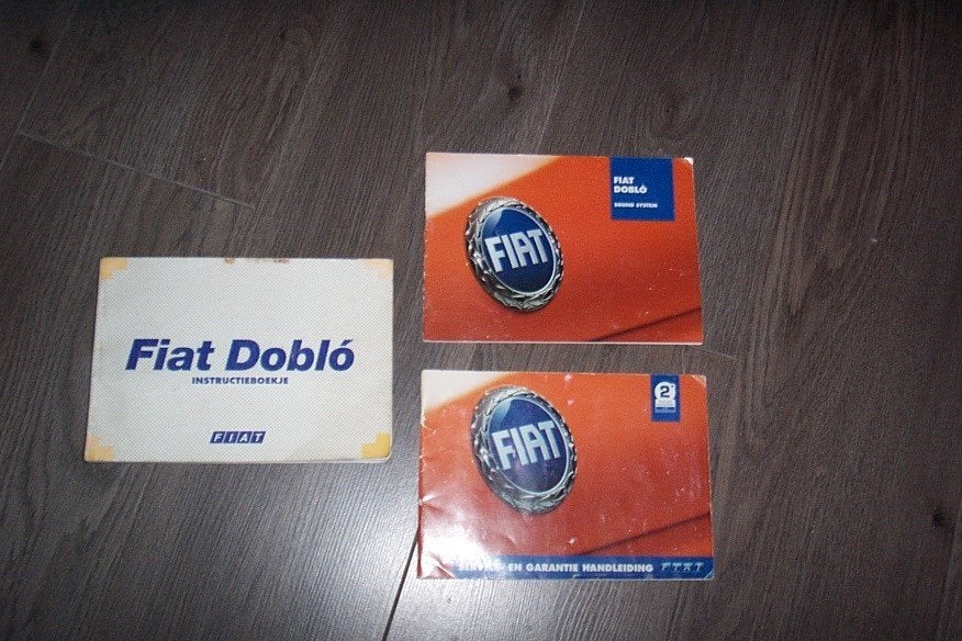 Gebruikershandleiding +div FIAT DOBLO  2000/2005, Ophalen of Verzenden