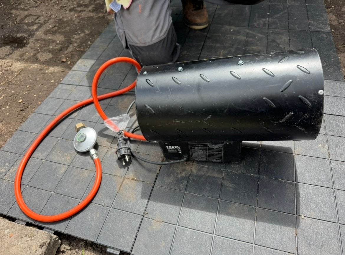 Warmtekanon op gas - Krachtige verwarming voor werkplaats, Ophalen, Gebruikt, 800 watt of meer, Kachel
