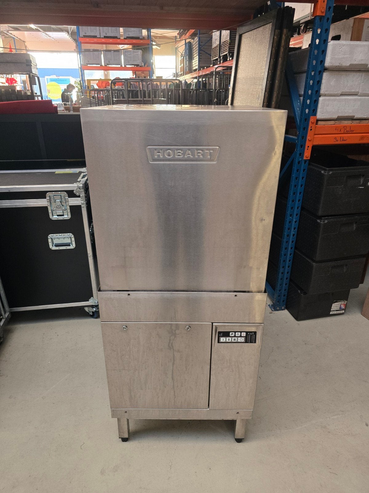 Hobart AUX70E Professionele Vaatwasser - Gebruikt, Ophalen, Gebruikt, 60 cm of meer, Vrijstaand