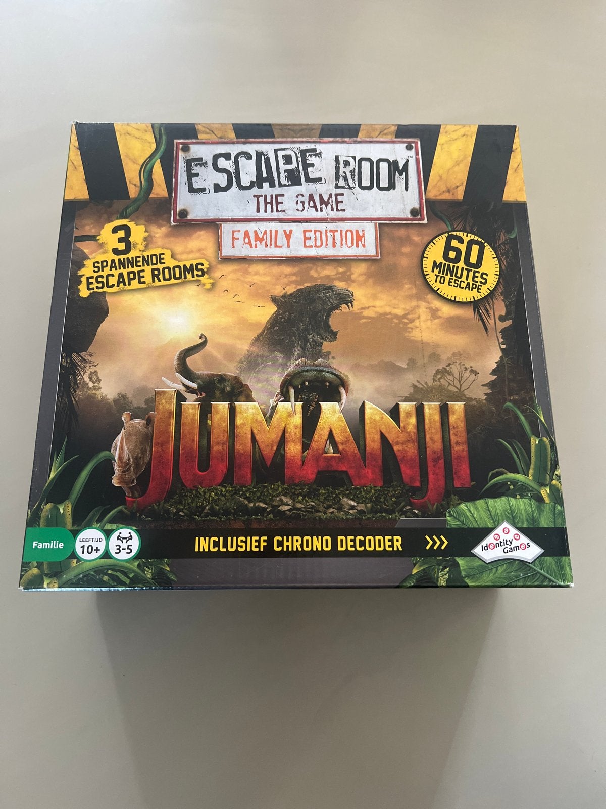 Escape Room The Game Jumanji Family Edition, Hobby en Vrije tijd, Drie of vier spelers, Ophalen of Verzenden, Nieuw