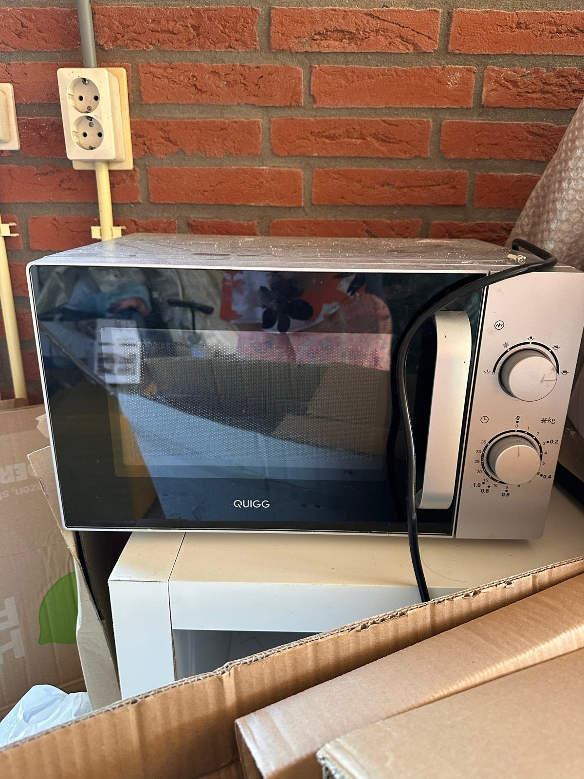 Quigg Magnetron - Compact en Functioneel, Gebruikt, Ophalen of Verzenden, Magnetron, Draaiplateau