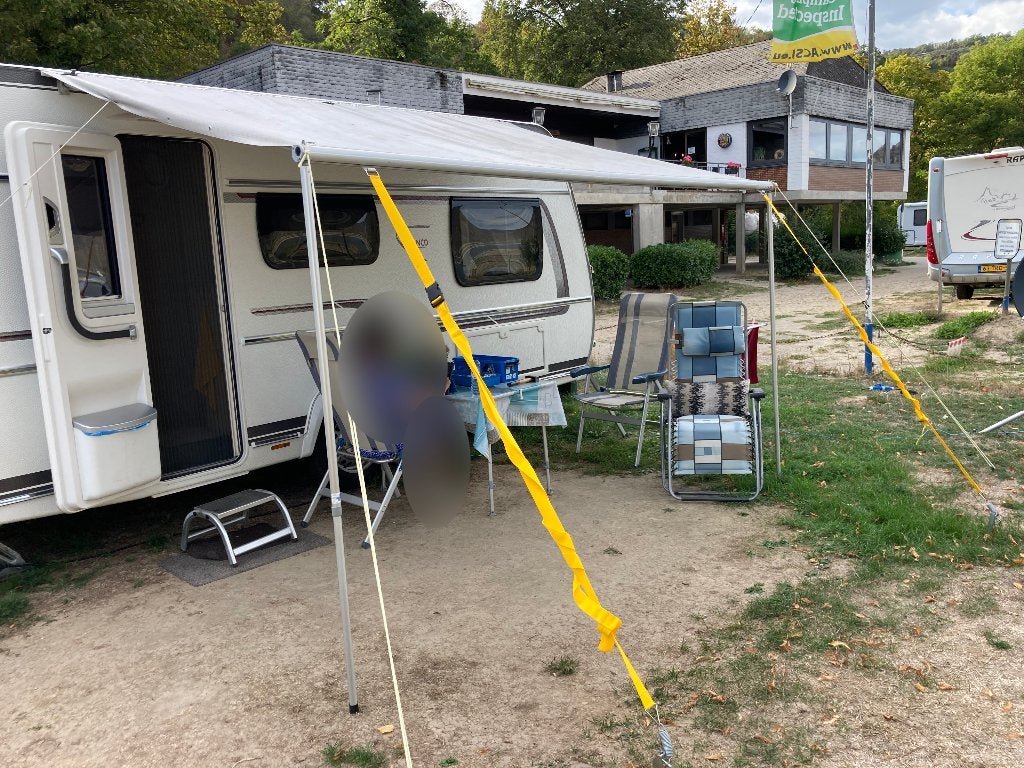 Luifel voor caravan 320 x 240, Ophalen of Verzenden, Gebruikt, PVC, Fiamma