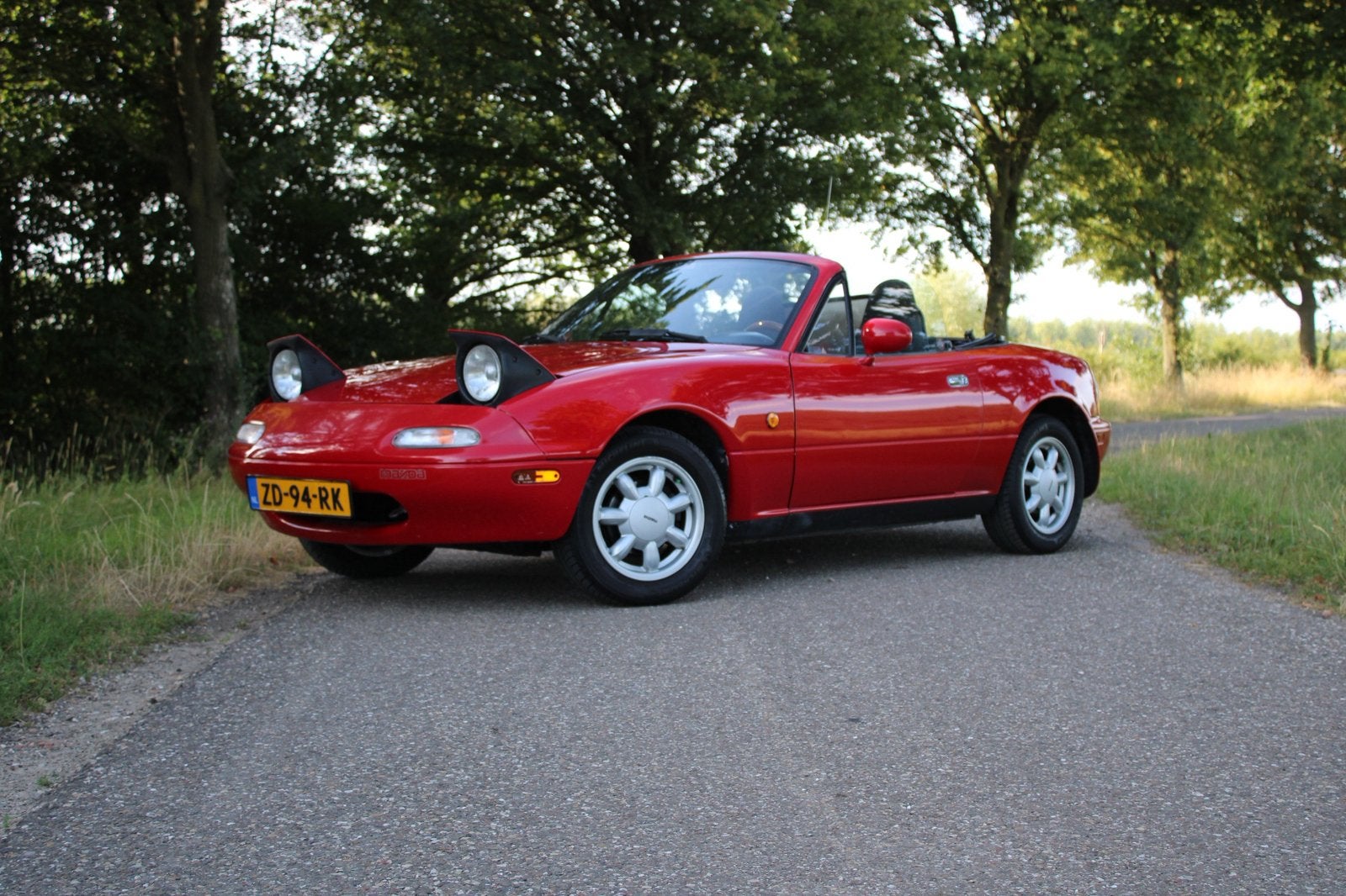 Mazda MX-5 NA U9 1991 | Topstaat | Uniek!, Auto's, Mazda, Achterwielaandrijving, 4 cilinders, Cabriolet, Origineel Nederlands