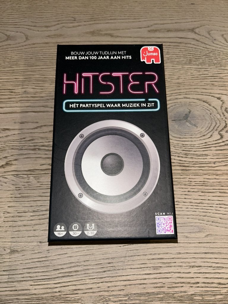 Jumbo Hitster Partyspel - Nieuw in doos, Nieuw, Ophalen of Verzenden, Drie of vier spelers, Info@jumbo.eu