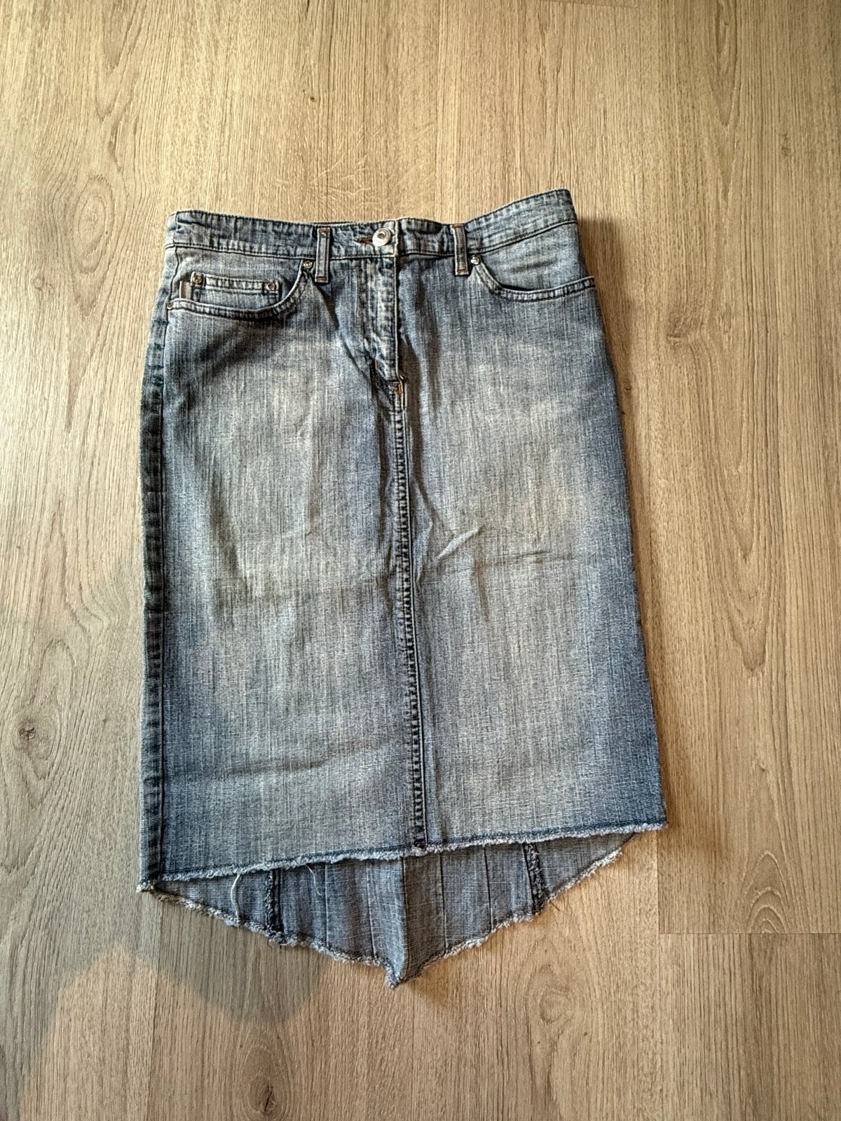 Iceberg Jeans Denim Rok - Maat S, Zo goed als nieuw, Knielengte, Maat 36 (S), Verzenden