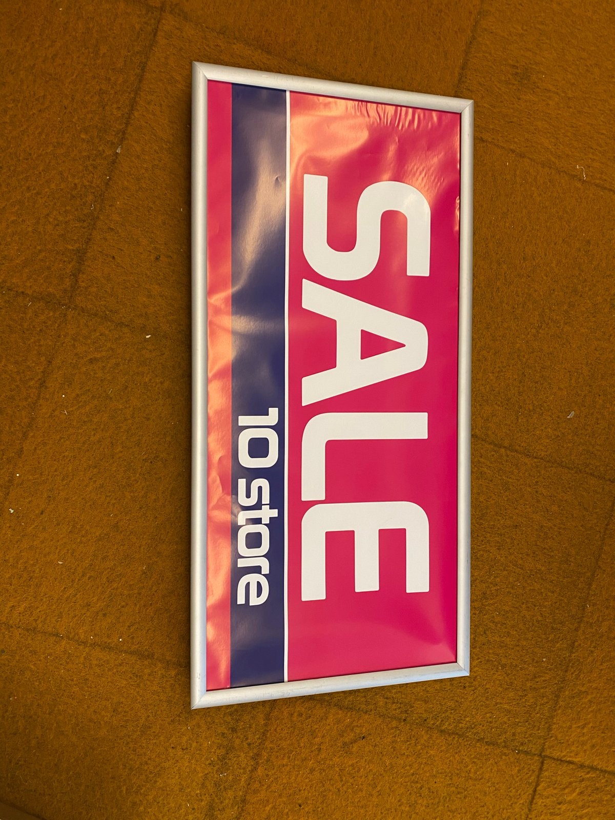Posterhouder/klikbord 100x48 cm, Ophalen