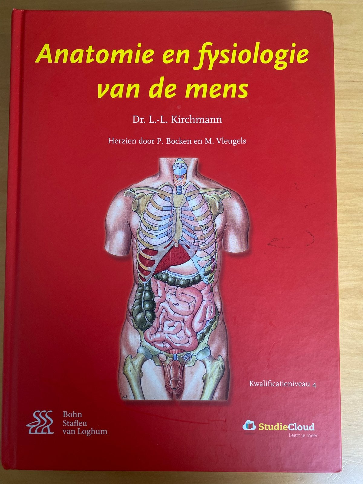 Anatomie en fysiologie van de mens - Kwalificatieniveau 4, Boeken, Studieboeken en Cursussen, Ophalen of Verzenden, Beta, Zo goed als nieuw