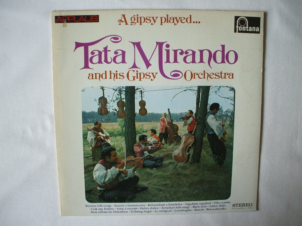 Tata Mirando and his gipsy orchestra LP, Ophalen of Verzenden, Gebruikt, 12 inch, LP