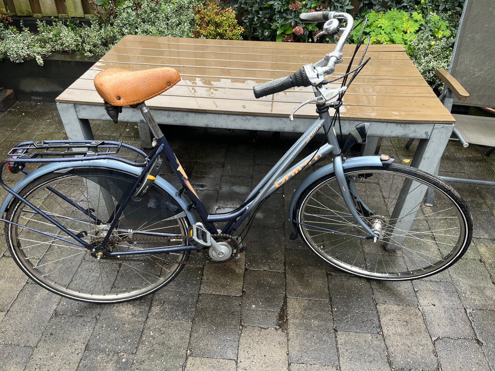 Bike, Delft, Fietsen en Brommers, Gebruikt, Versnellingen, Trommelrem, Ophalen