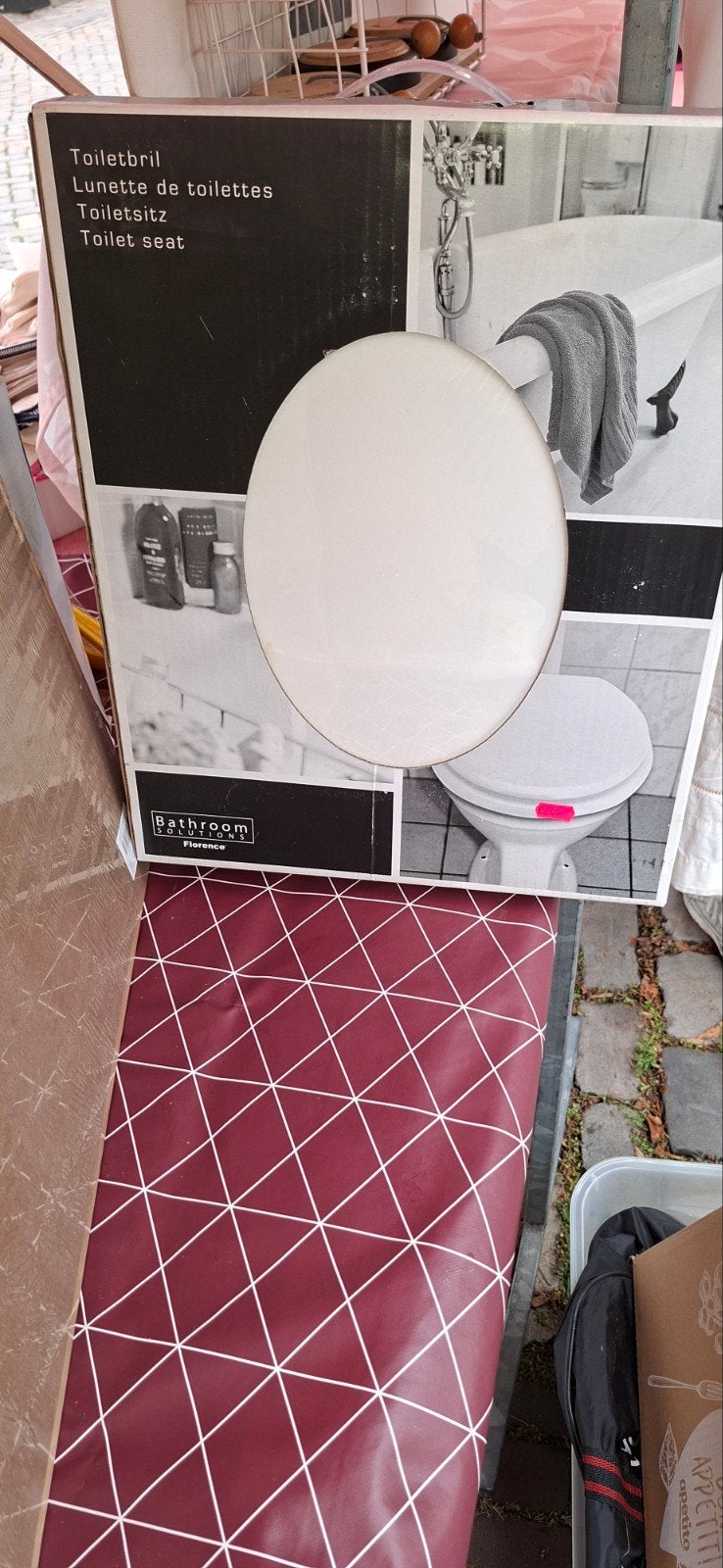 wc bril, Doe-het-zelf en Verbouw, Ophalen, Nieuw, Toilet