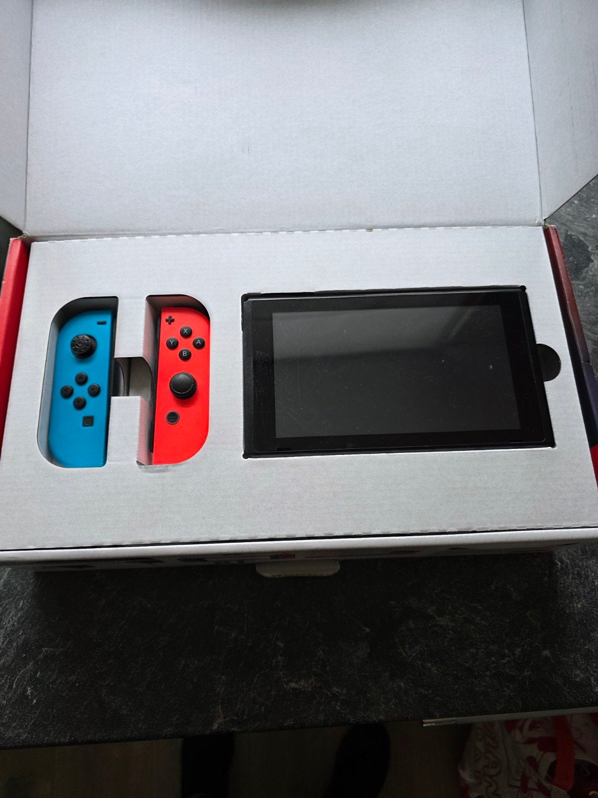 Nintendo Switch compleet met 5 spellen, Met 2 controllers, Ophalen of Verzenden, Switch Original, Gebruikt