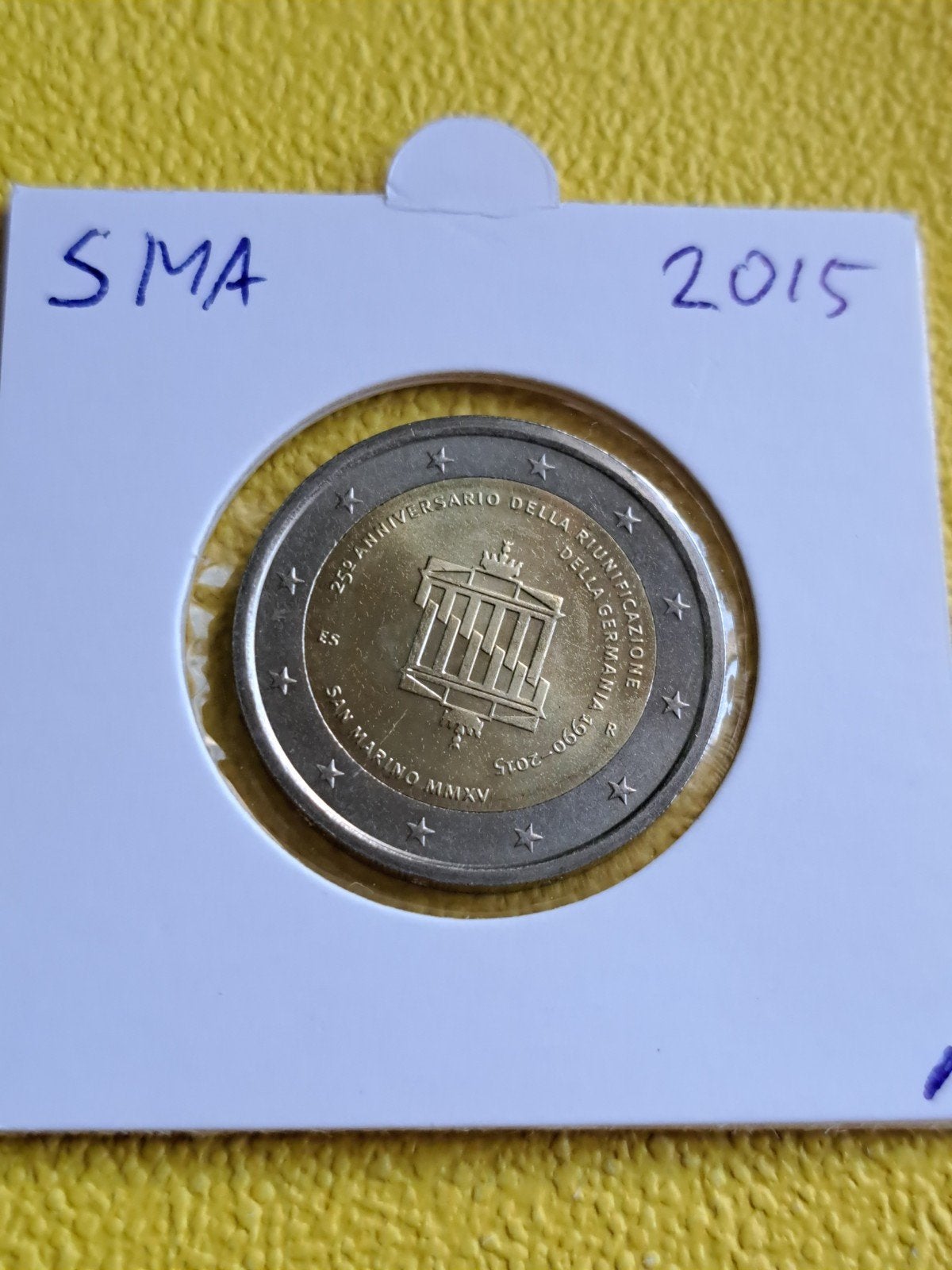 2 euro UNC Duitsland 2015 Duitse Eenheid, Postzegels en Munten, Ophalen of Verzenden, San Marino, 2 euro