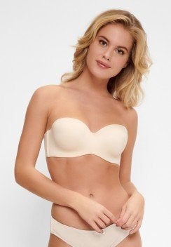 Strapless BH Lingadore NU 32.95, Kleding | Dames, Ondergoed en Lingerie, PIet Petersstraat 1, Beige, Ophalen of Verzenden, BH