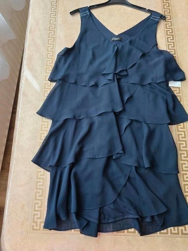 FeestJurk Cocktailjurk maat 40, Kleding | Dames, Gelegenheidskleding, Maat 38/40 (M), Blauw, Nieuw, Ophalen of Verzenden