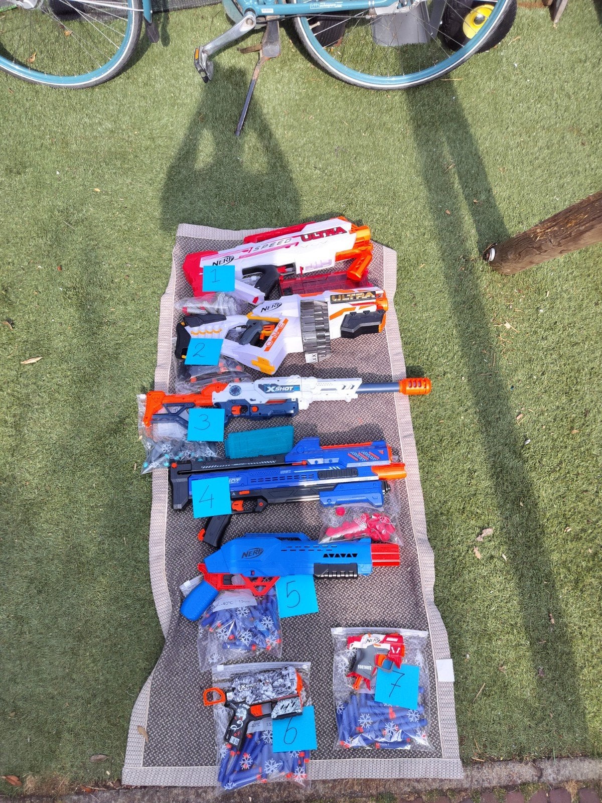 nerf en xshot geweren moet weg!, Ophalen of Verzenden, Zo goed als nieuw
