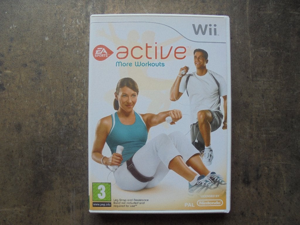 EA Sports Active More Workouts voor Wii (zie foto's), Gebruikt, Ophalen of Verzenden, Sport, 3 spelers of meer