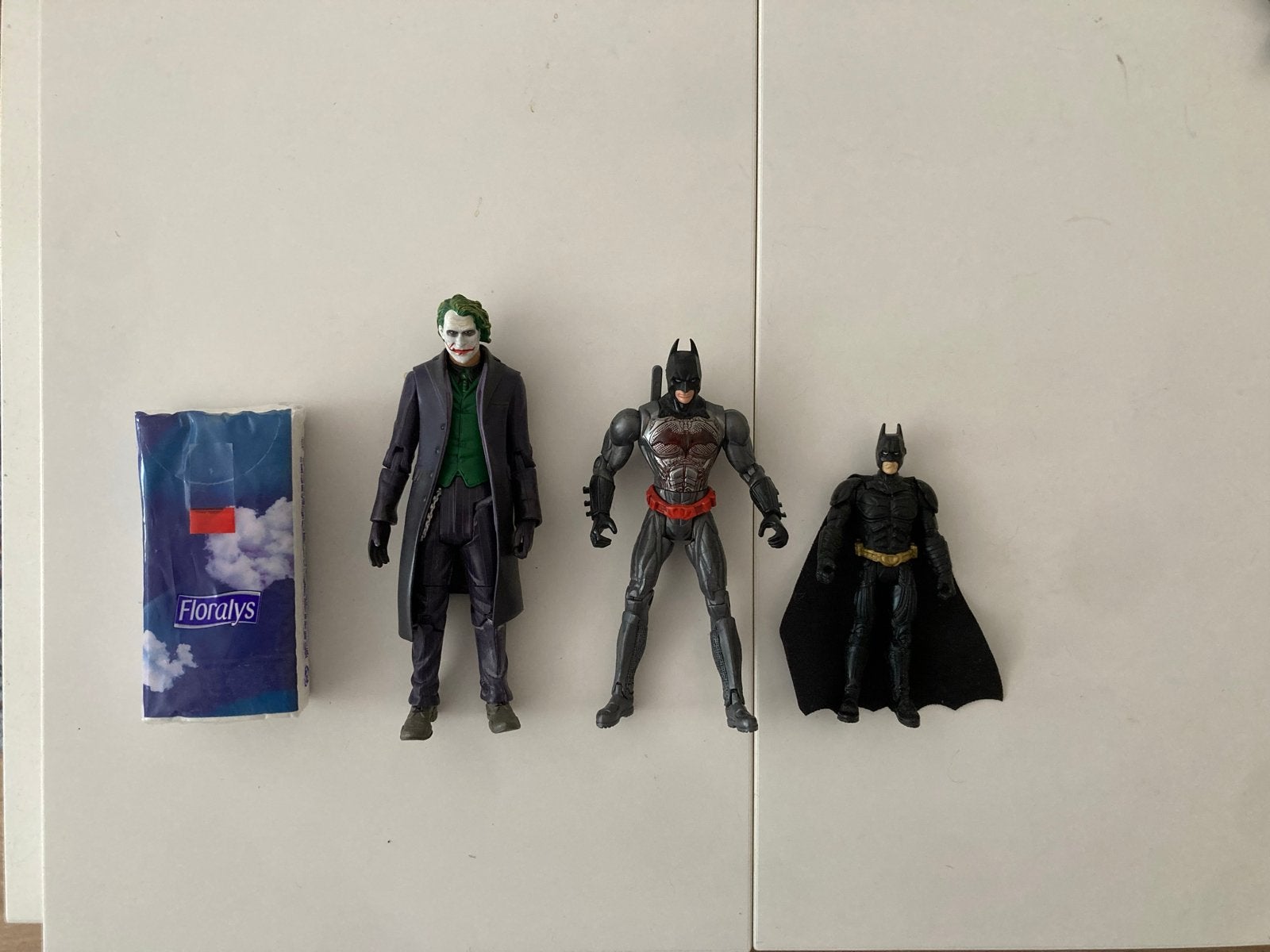 Batman en Joker actiefiguren, Ophalen of Verzenden, Gebruikt