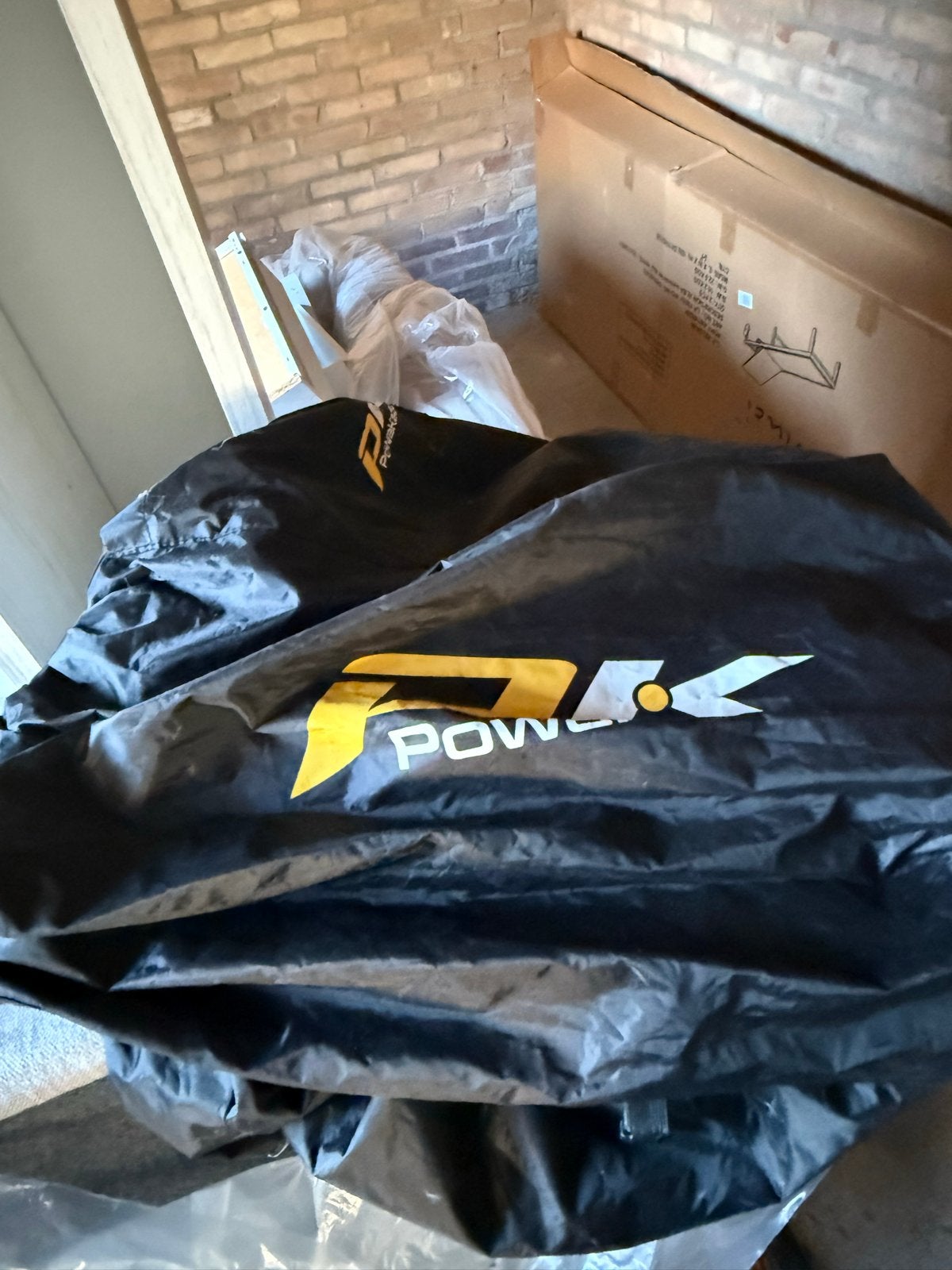 Powakaddy regenhoes voor e-trolley, zgan, Ophalen, Zo goed als nieuw, Overige typen, Overige merken