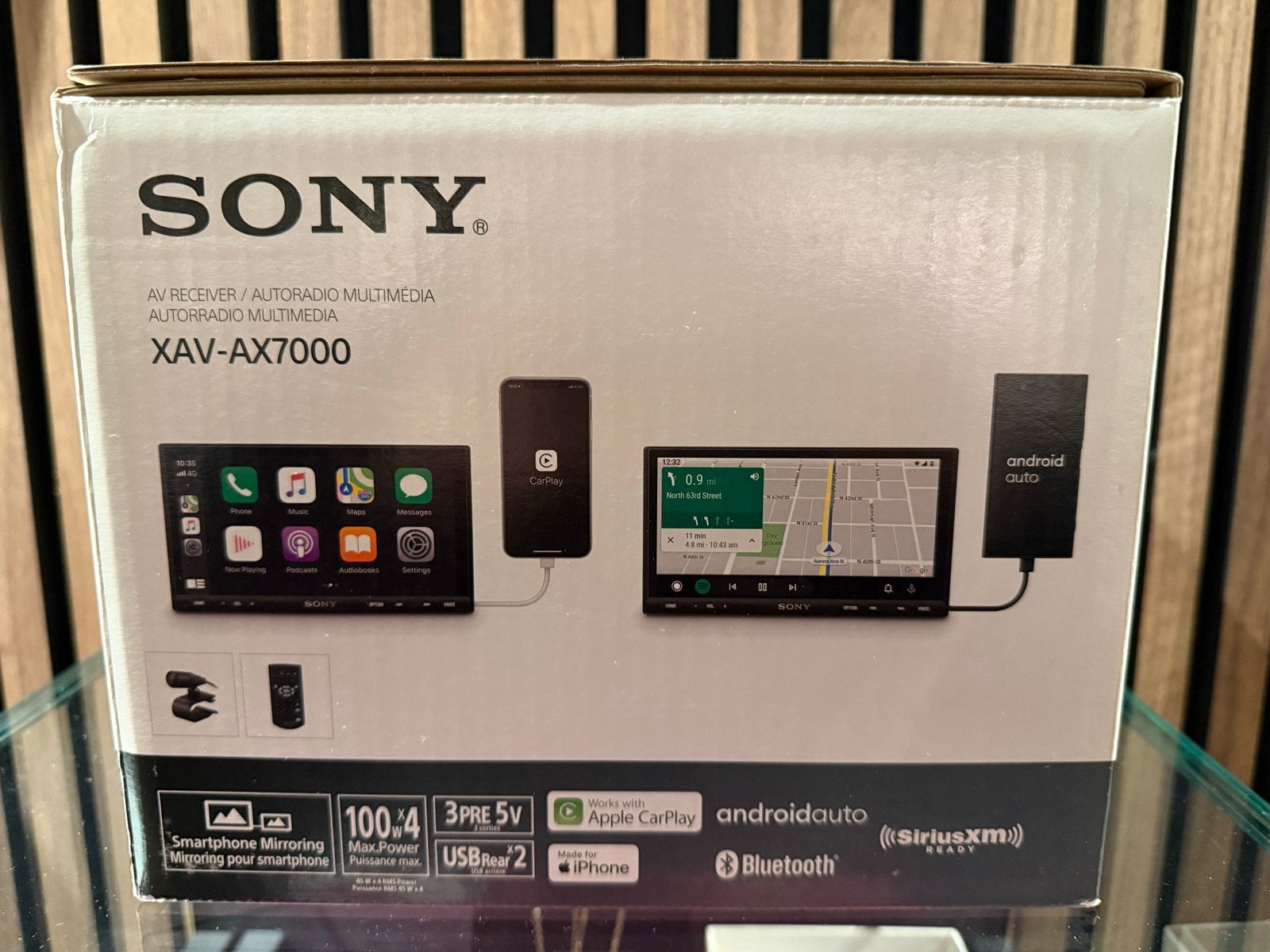 Sony XAV-AX7000 AV-ontvanger / Autoradio Multimedia, Ophalen of Verzenden, Nieuw