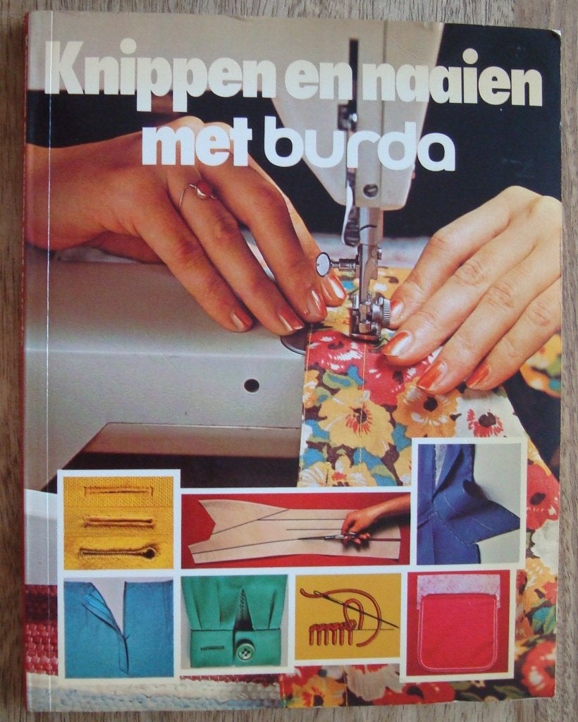 Knippen en naaien met Burda - Liselotte Dürrschnabel, Zo goed als nieuw, Borduren en Naaien, Liselotte Dürrschnabel, Ophalen of Verzenden