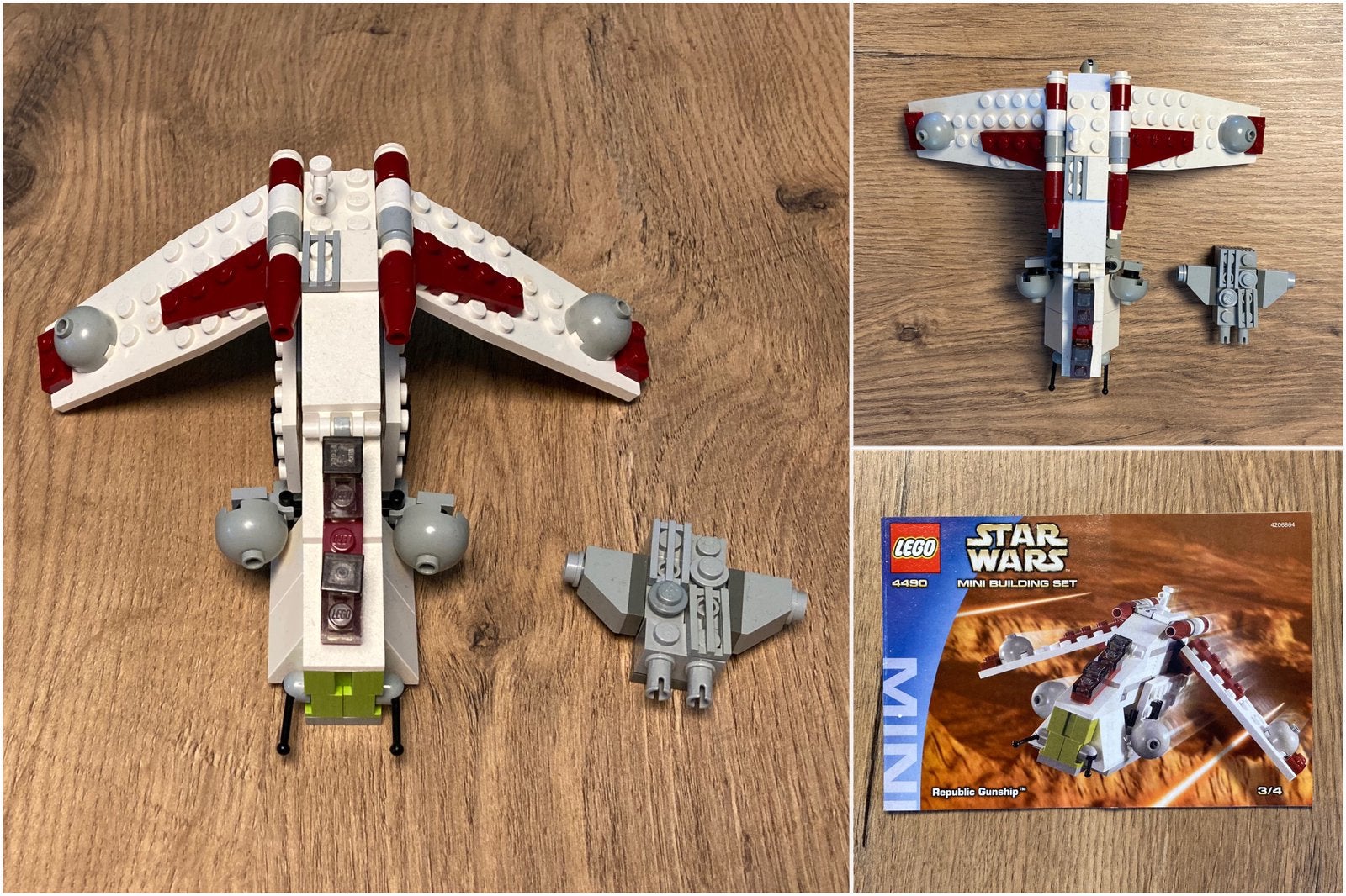 Lego Star Wars 4490 Republic Gunship - Mini, Kinderen en Baby's, Speelgoed | Duplo en Lego, Ophalen, Gebruikt