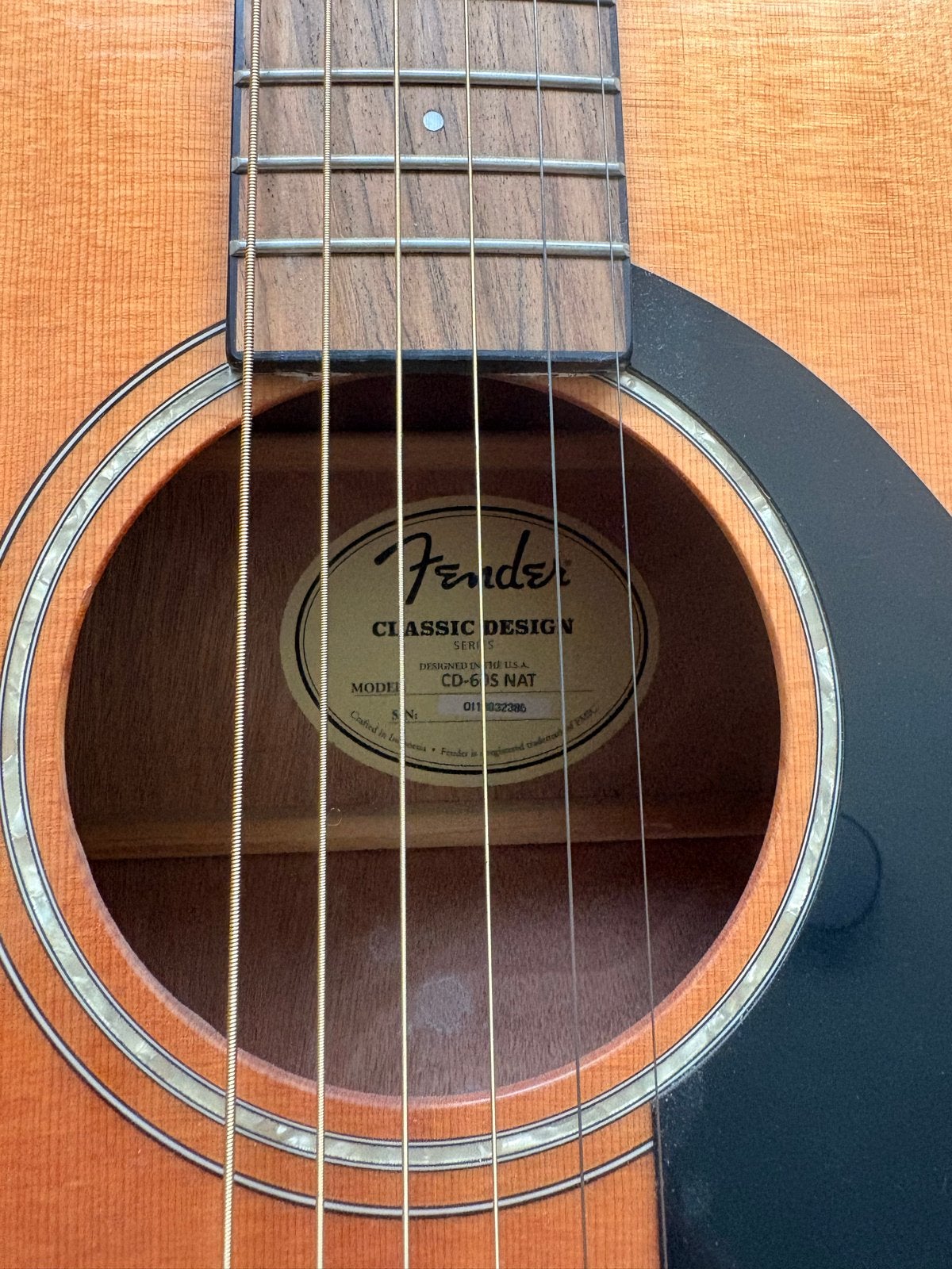 Fender CD-60S Akoestische Gitaar, Ophalen, Nieuw, Western- of Steelstringgitaar