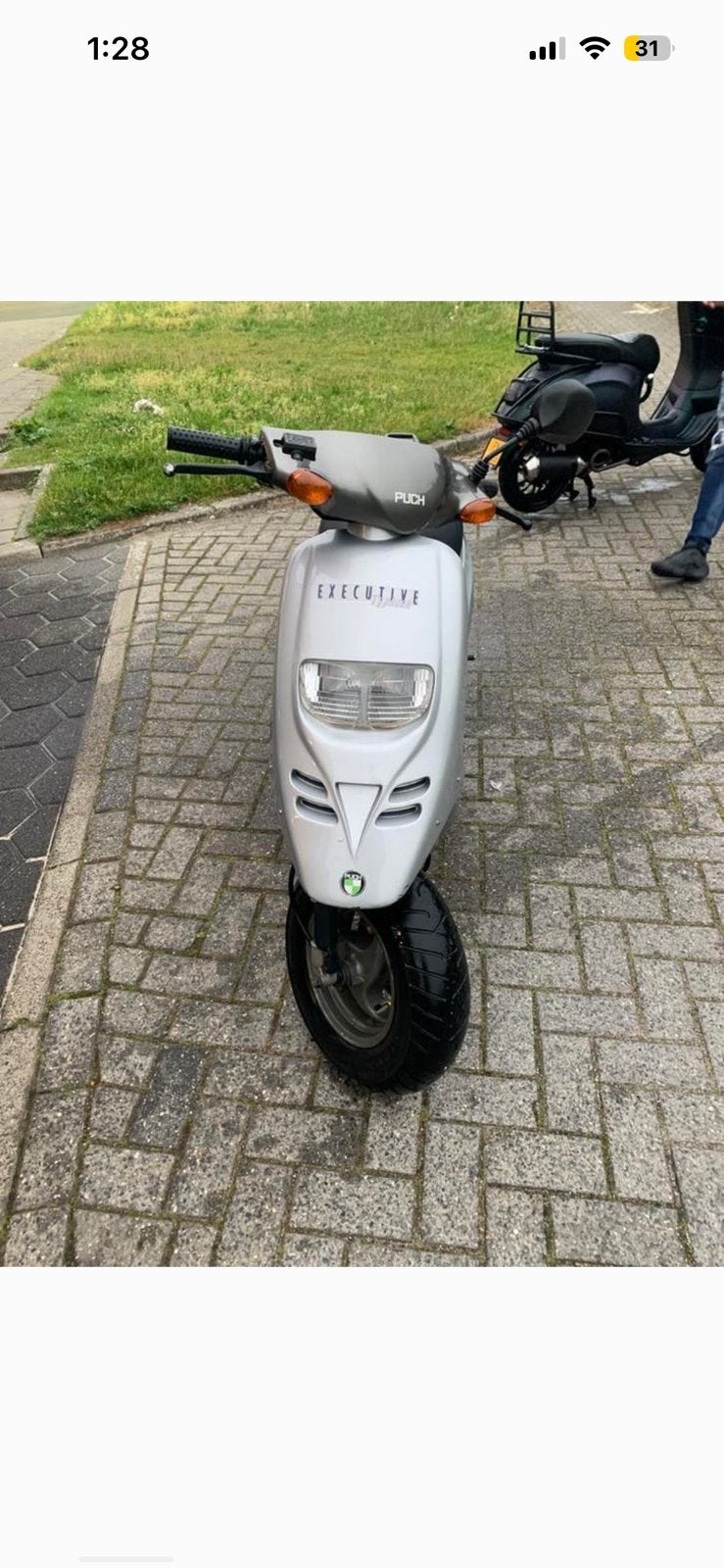 Piaggio typhoon 50cc brom, Ophalen, Zo goed als nieuw, Tweetakt, Overige modellen