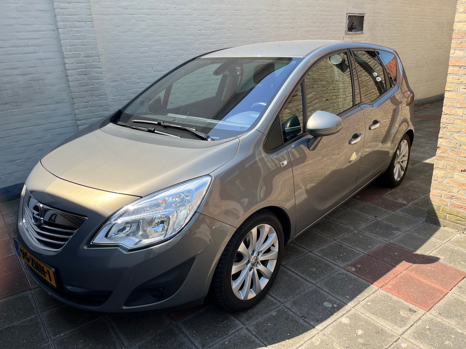 Opel Meriva 1.4 Turbo 88KW 2013 Bruin, Auto's, Opel, Bedrijf, Meriva, ABS, Airbags, Airconditioning, Boordcomputer, Climate control