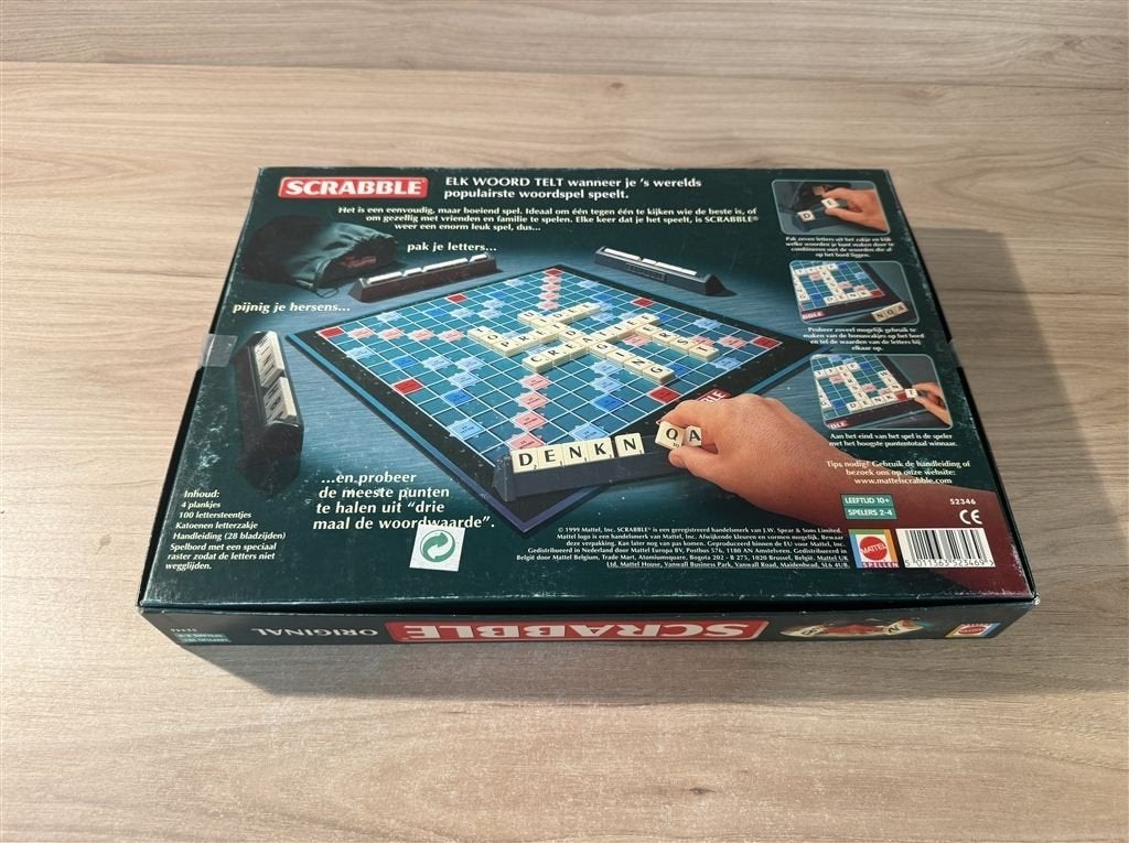 Scrabble original - s6063, Verzenden, Zo goed als nieuw