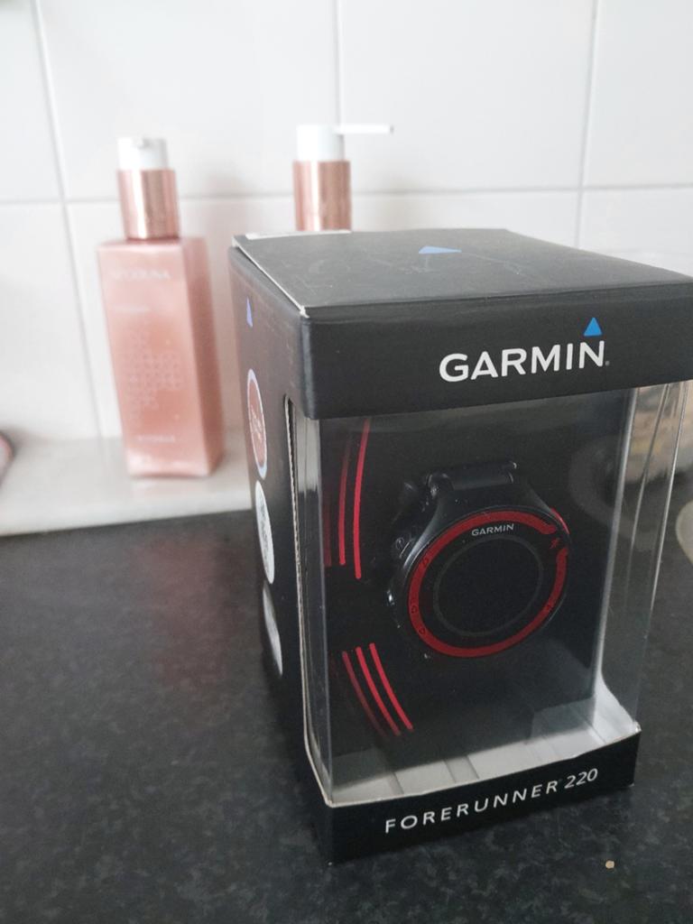 Garmin horloge forerunner 220 Doos sporthorloge smartwatch, Zwart, Garmin, Ophalen of Verzenden, Waterdicht