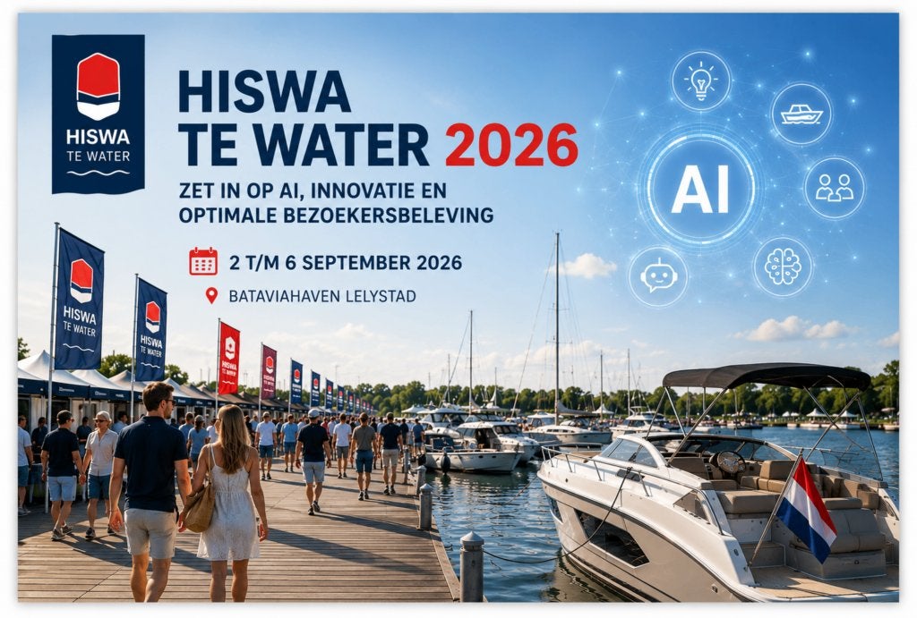 4 e-tickets Hiswa Te Water - DAG NAAR KEUZE, Tickets en Kaartjes, Drie personen of meer, September