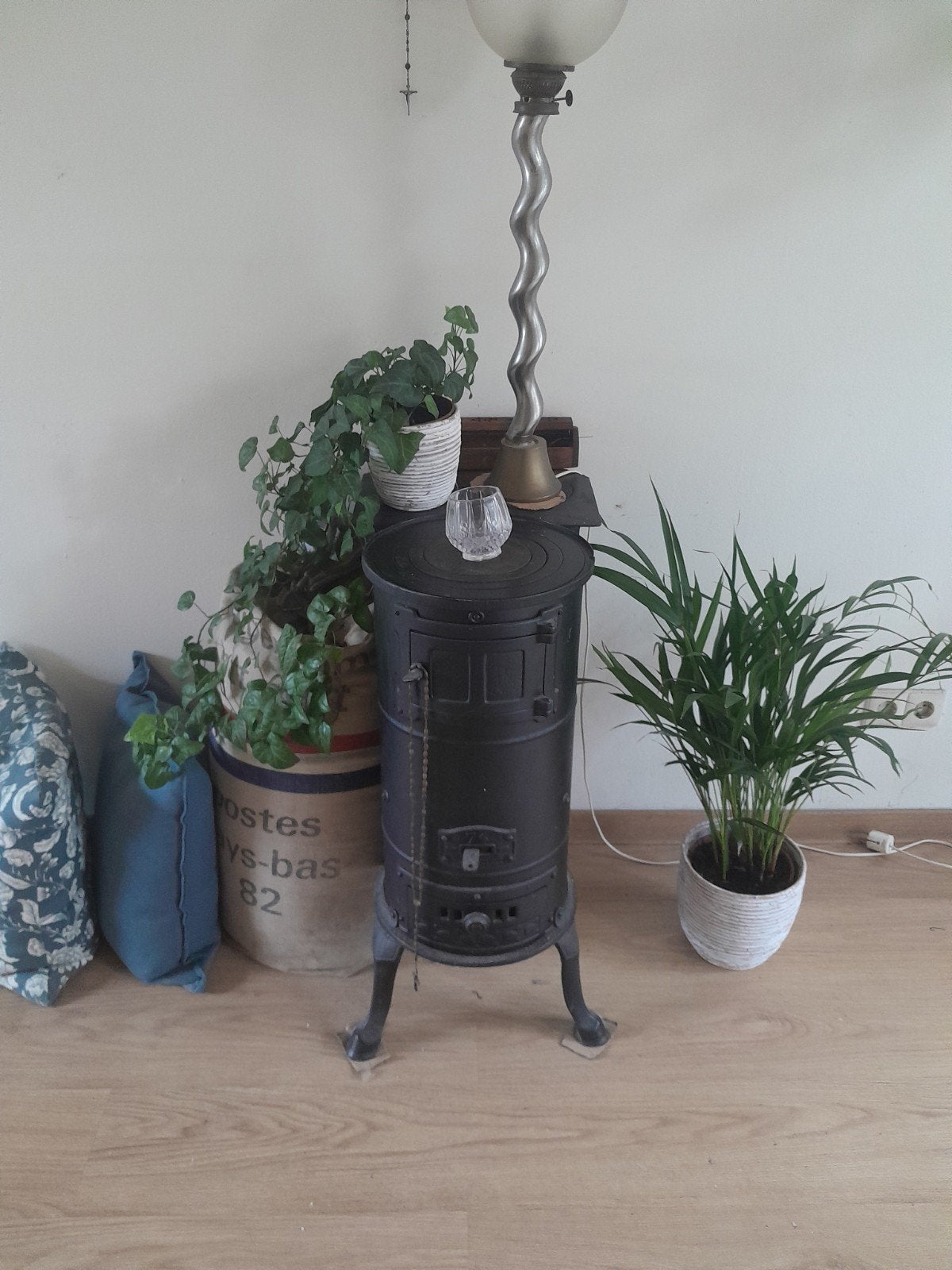 potkachel 75 cm hoog, Huis en Inrichting, Woonaccessoires | Zuilen en Pilaren, Ophalen