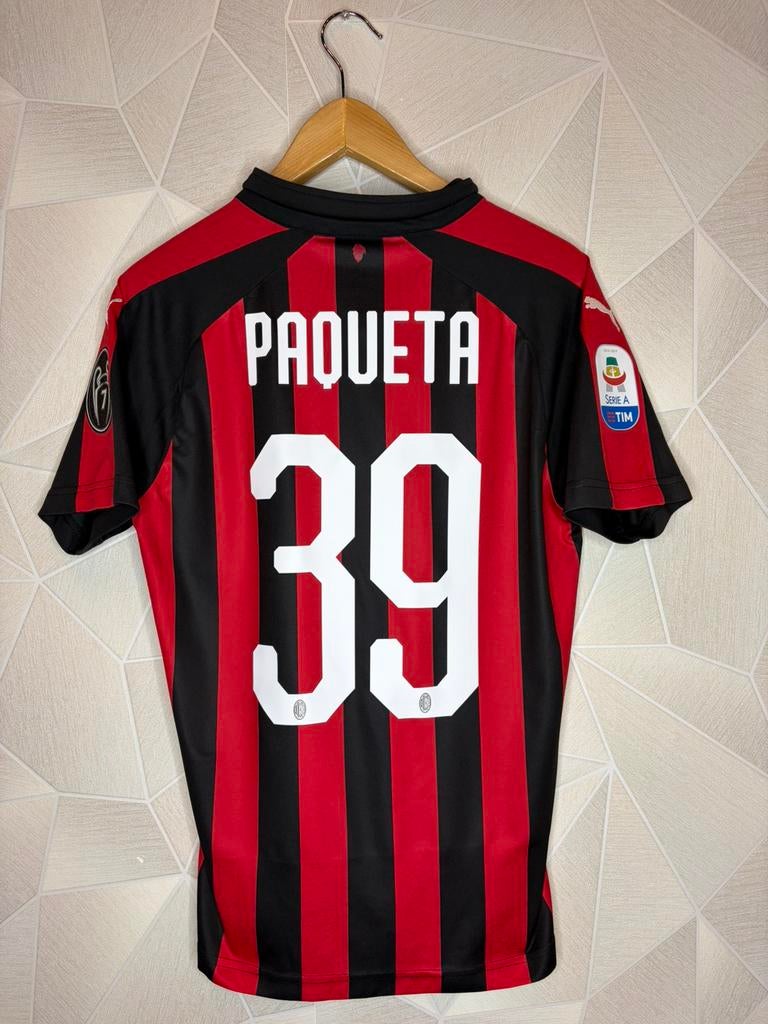 AC Milan Thuis 2018/2019 Paqueta, Maat S, Ophalen of Verzenden, Zo goed als nieuw, Shirt