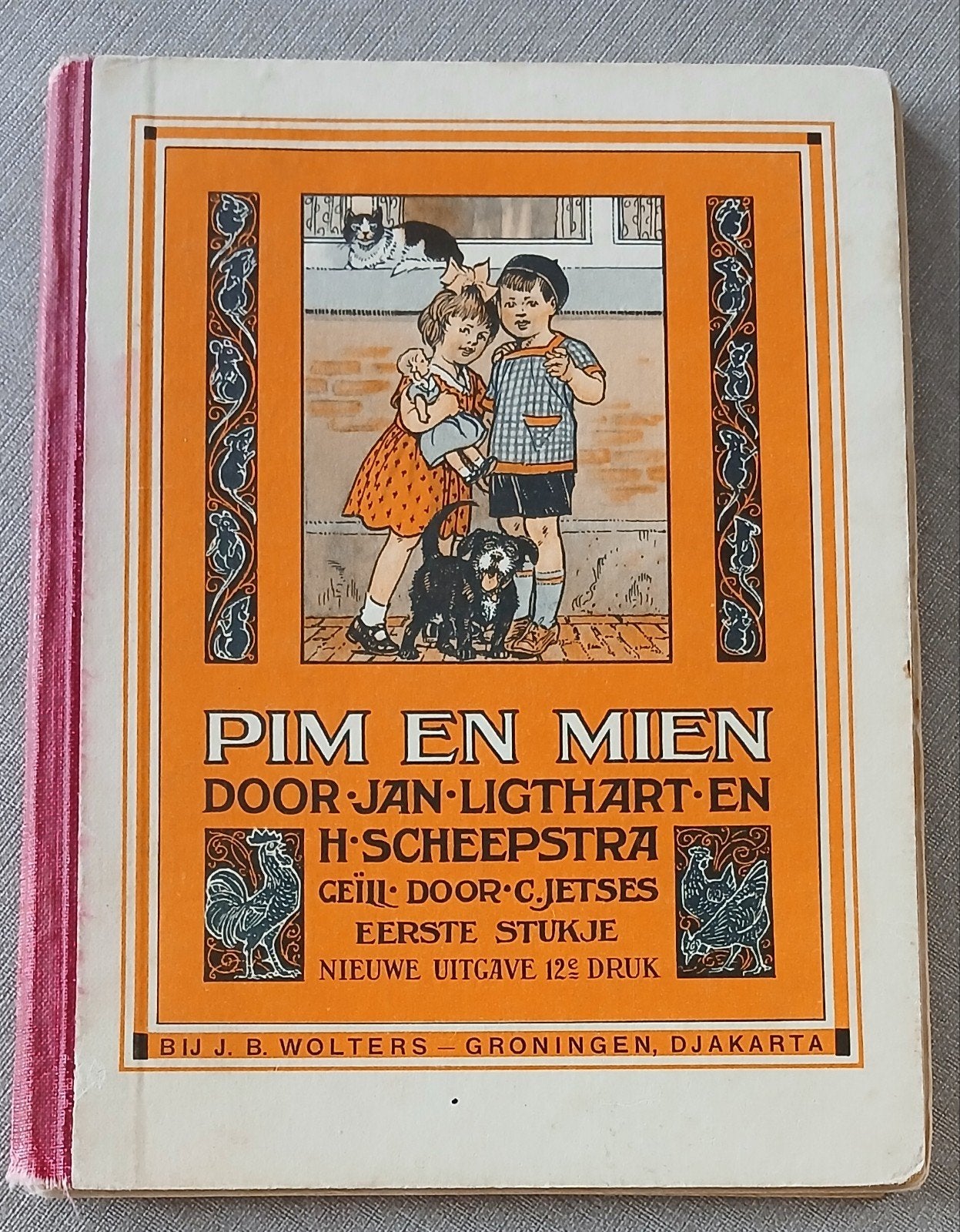 Pim en Mien - Jan Ligthart en H. Scheepstra (12e druk), Ophalen of Verzenden, Gelezen, Jan Ligthart en H. Scheepstra, Fictie algemeen