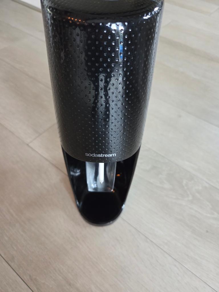 Sodastream bruiswatermaker - Zwart, Ophalen of Verzenden, Gebruikt