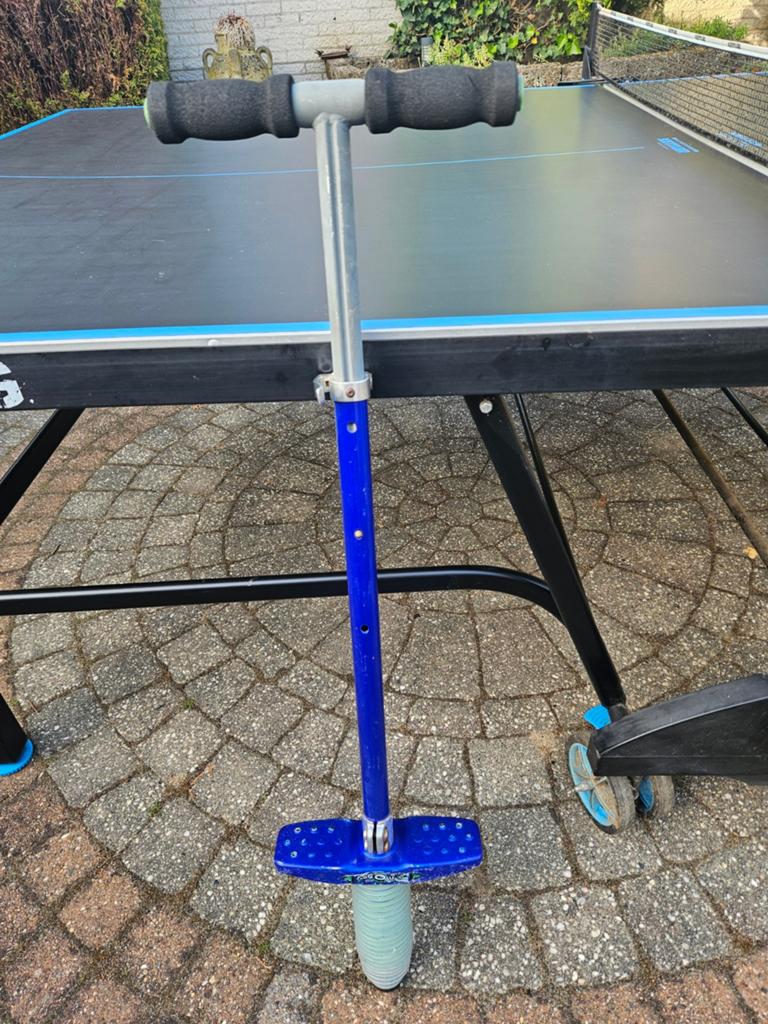 Pogo stick sprinstok, Ophalen